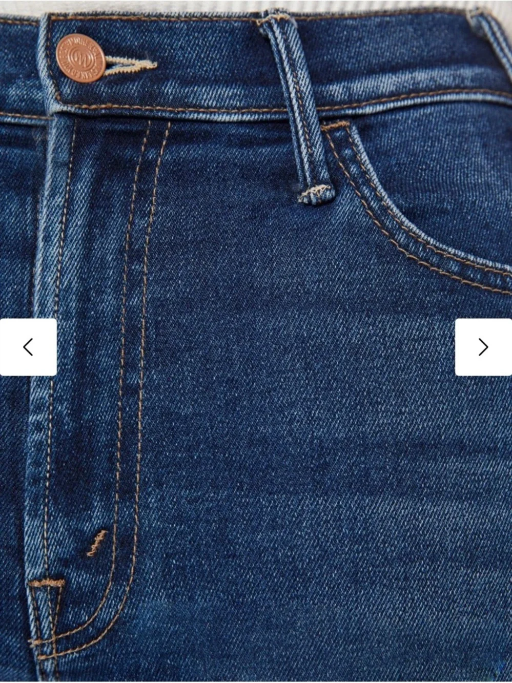 MOTHER Denim The Hustler Heel Fray Jeans in Yakkity Yak Size 26